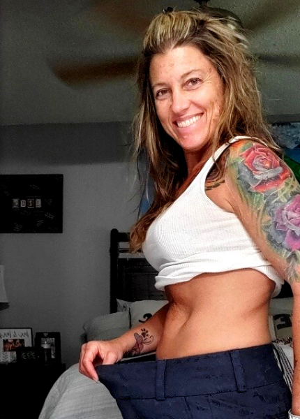 Happy weight loss member